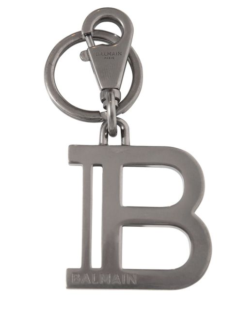 Balmain B Logo Key Ring