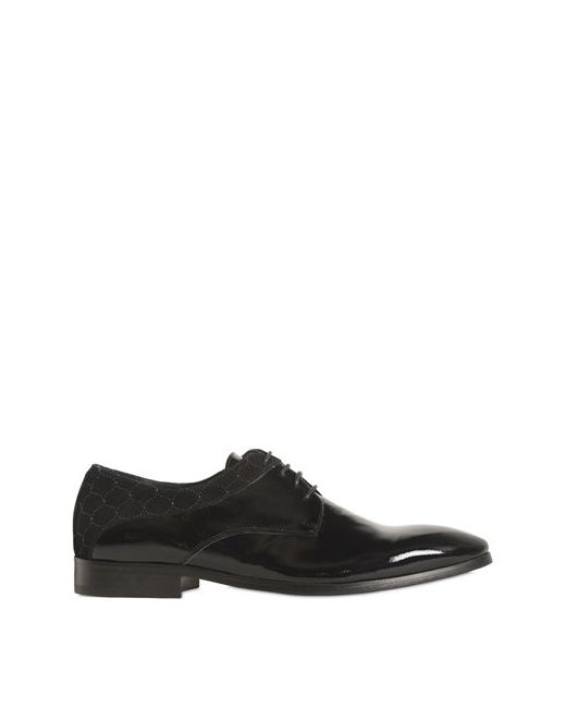 Eveet SAFFIANO LEATHER DERBY LACE-UP SHOES