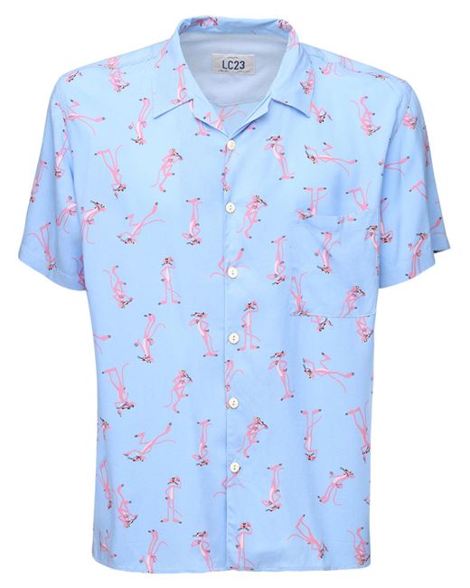 Lc23 Hawaiian Viscose Shirt
