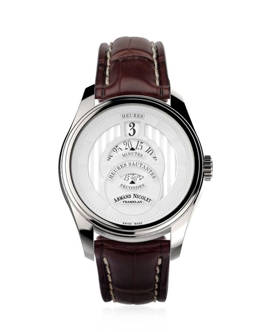 Armand Nicolet HS2 WATCH WITH ALLIGATOR BAND