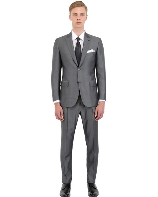 Brioni WOOL AND SILK BLEND SUIT