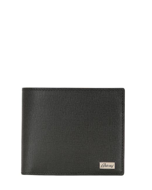 Brioni EMBOSSED LEATHER CLASSIC WALLET