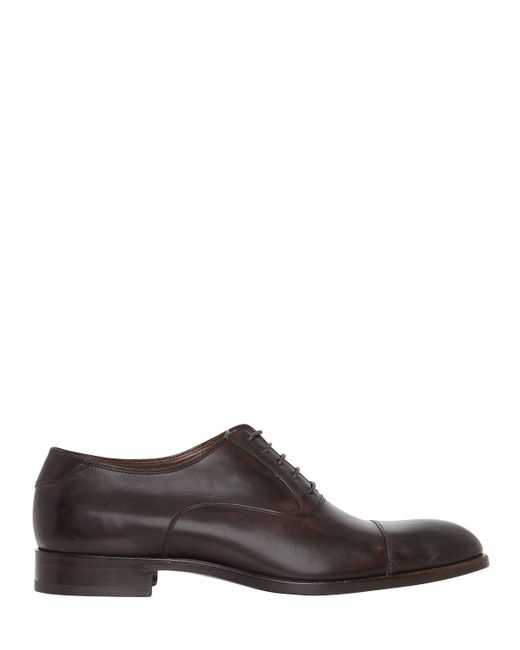 Fratelli Rossetti HAND-PAINTED LEATHER OXFORD SHOES