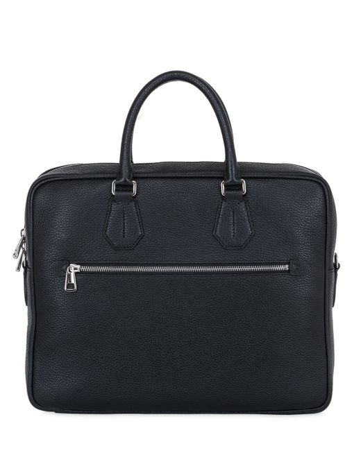Bally PEBBLED LEATHER BRIEFCASE
