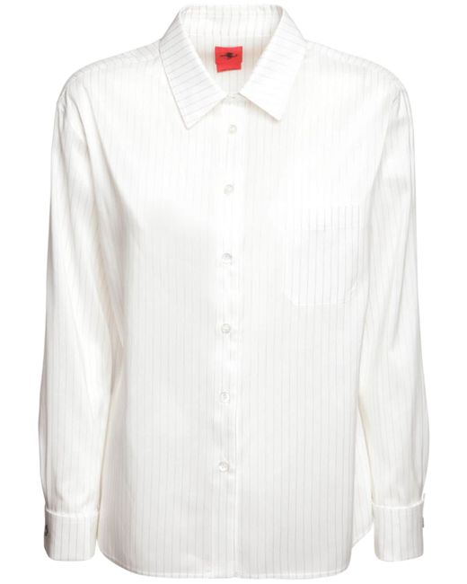 Ferrari Cotton Silk Twill Classic Shirt