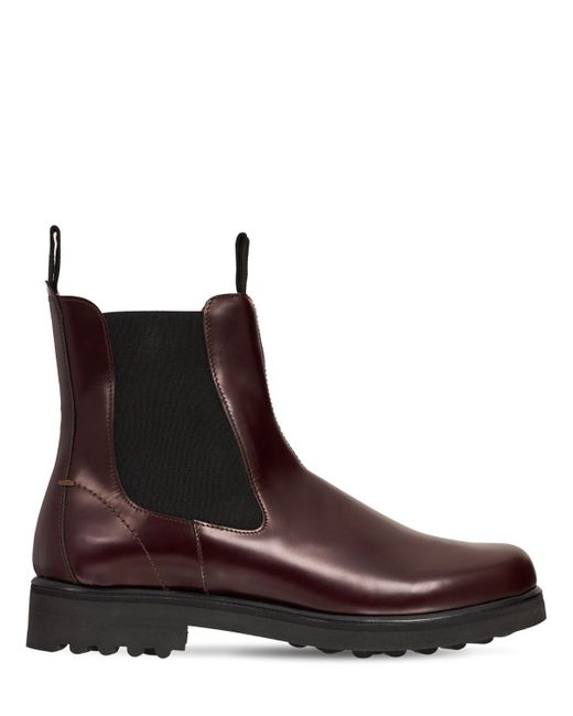 Emme Parsons 30mm Zion Brushed Leather Chelsea Boots
