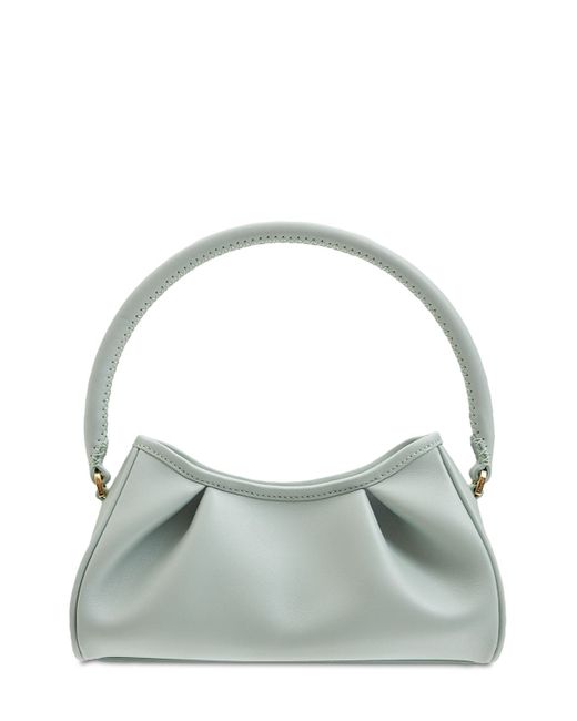Elleme Small Dimple Leather Top Handle Bag