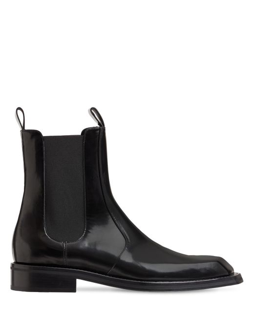 Martine Rose Leather Chelsea Boots