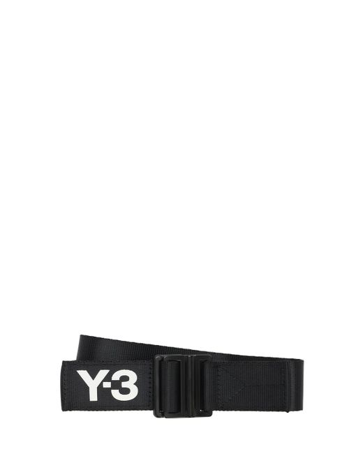 Y-3 Classic Logo Webbing Belt