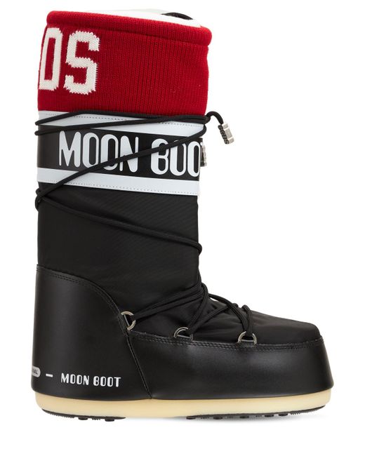 Gcds Classic Icon Moon Boot W Knit Band