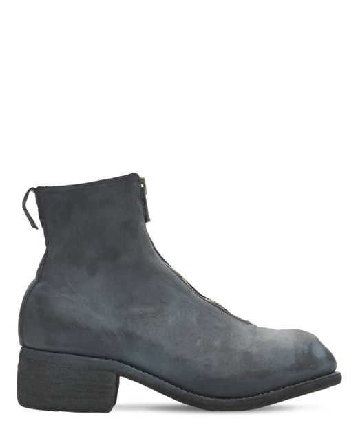 Guidi 1896 40mm Pl1 Zip-up Leather Ankle Boots