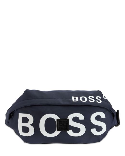 Hugo Boss Logo Print Nylon Belt Bag