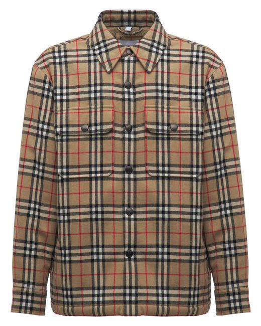 Burberry Calmore Check Wool Jacket
