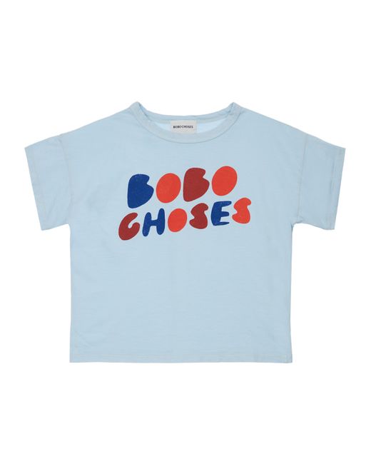 Bobo House Logo Print Organic Cotton T-shirt