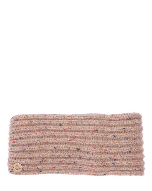 Loro Piana Cashmere Tweed Rib Knit Headband