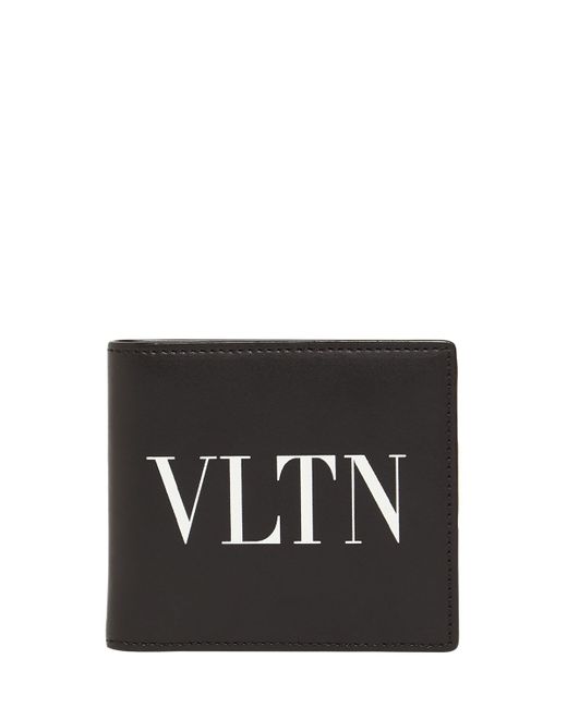 Valentino Garavani Vltn Leather Billfold Wallet