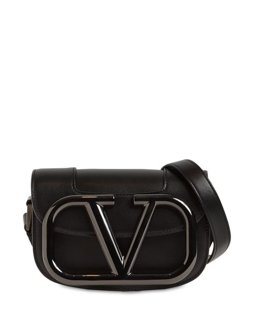Valentino Garavani Small Supervee Leather Shoulder Bag