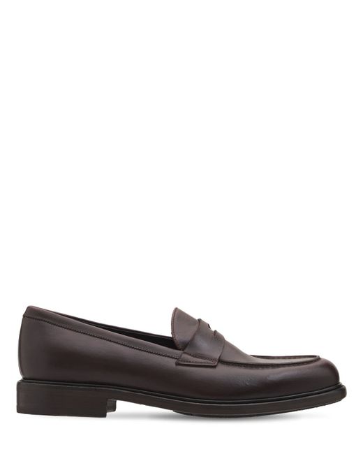 Pantanetti 30mm Leather Penny Loafers