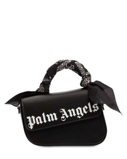 Palm Angels Logo Bandana Handle Crash Bag