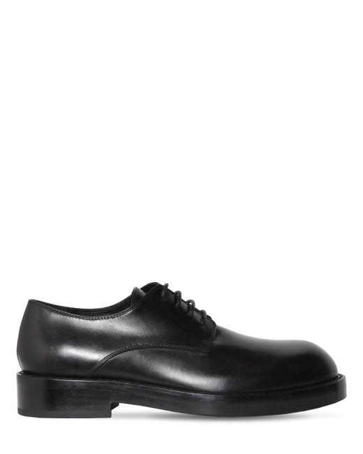 Ann Demeulemeester Oliver Leather Derby Lace-up Shoes