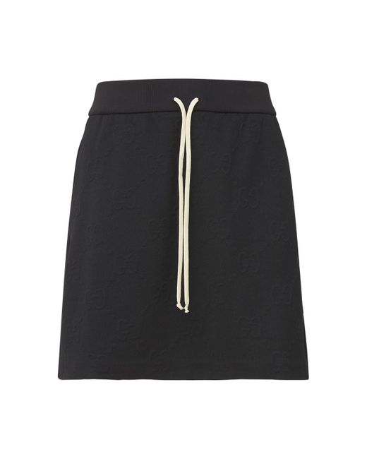 Gucci Jersey Mini Skirt
