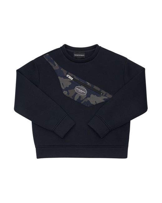 Emporio Armani Sweatshirt W Belt Bag Detail