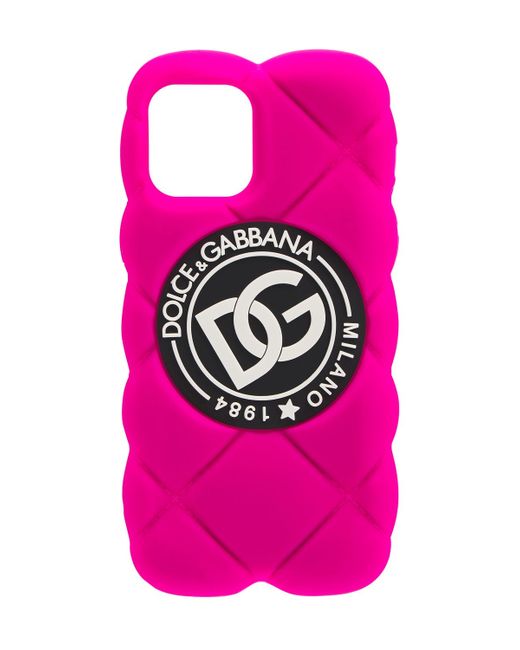 Dolce & Gabbana Dg Quilted Iphone 12 Pro Case