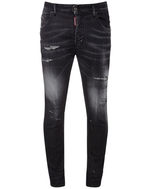 Dsquared2 14cm Super Twinky Cotton Denim Jeans