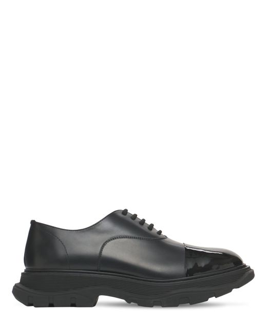 Alexander McQueen Hybrid Leather Lace-up Shoes