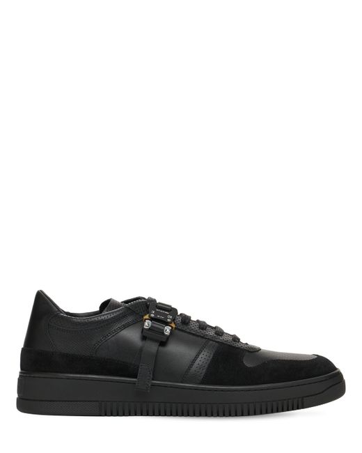 1017 Alyx 9Sm Buckle Leather Low-top Sneakers