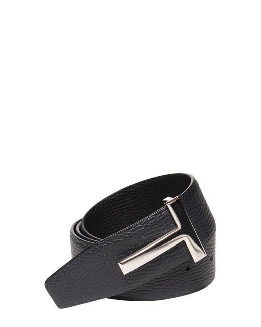 Tom Ford 4cm T Reversible Leather Belt