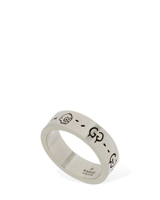 Gucci Ghost Band Ring