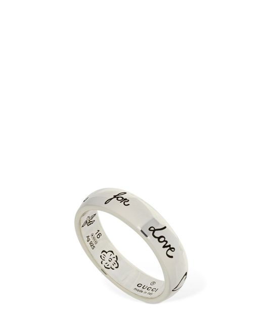 Gucci blind For Love Band Ring