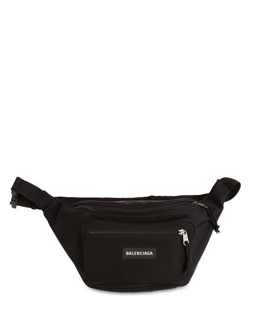 Balenciaga Explorer Logo Nylon Belt Bag