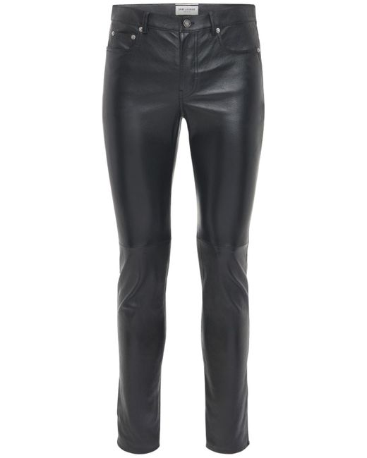 Saint Laurent 15.5cm Skinny Leather Pants