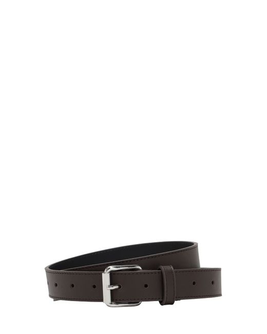 Comme Des Garçons 3cm Classic Leather Belt