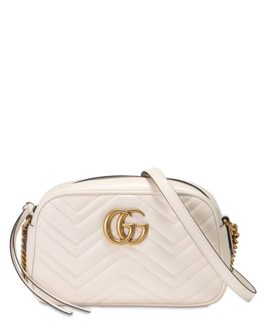 Gucci Gg Marmont Leather Camera Bag