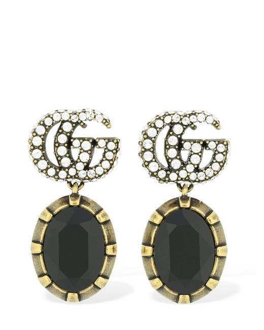 Gucci Gg Marmont Embellished Earrings