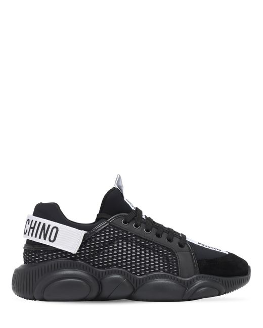 Moschino Teddy Sole Synthetic Sneakers