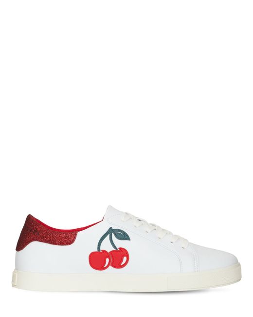 Katy Perry 10mm The Rizzo Faux Leather Sneakers