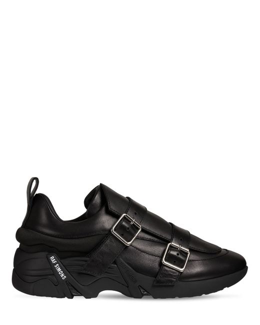 Raf Simons Antei-22 Leather Low-top Sneakers