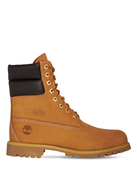 Alife X Timberland Leather Boots W Rubber Toe