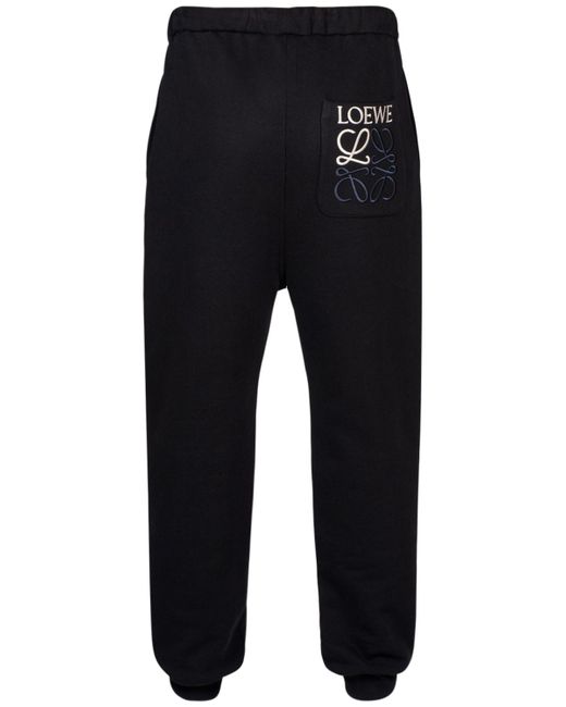 Loewe Anagram Cotton Jogging Pants