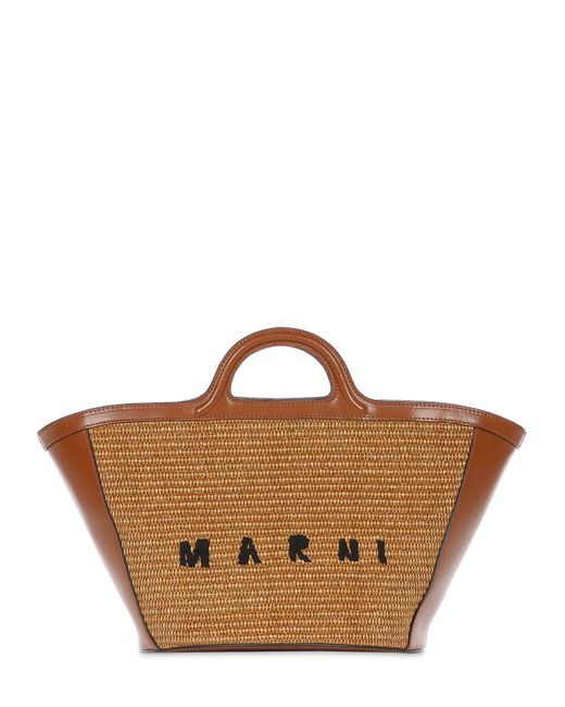 Marni Small Tropicalia Summer Top Handle Bag