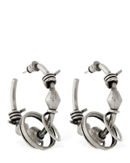 Etro Knot Rings Hoop Earrings