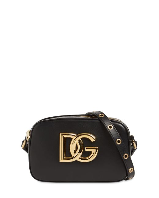 Dolce & Gabbana 3.5 Dg Leather Camera Bag