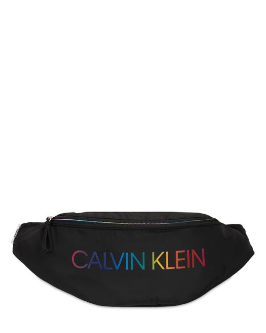 Calvin Klein Logo Nylon Belt Bag