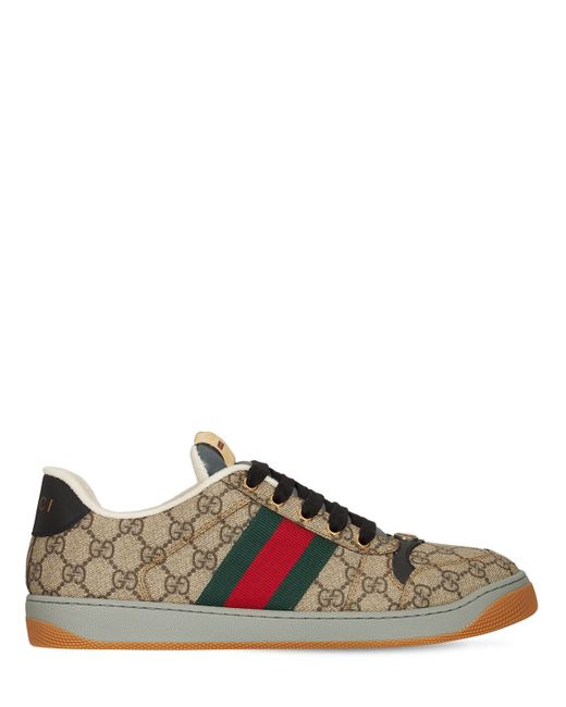 Gucci Screener Gg Supreme Canvas Sneakers