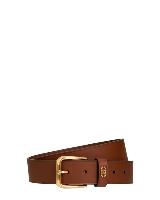 Gucci 3.5cm Leather Belt