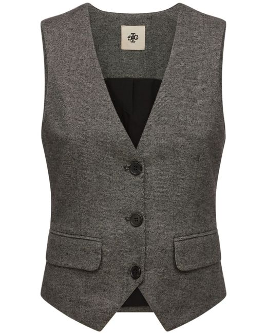 The Garment Assisi Cotton Tweed Vest